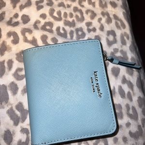 Baby blue Kate spade wallet